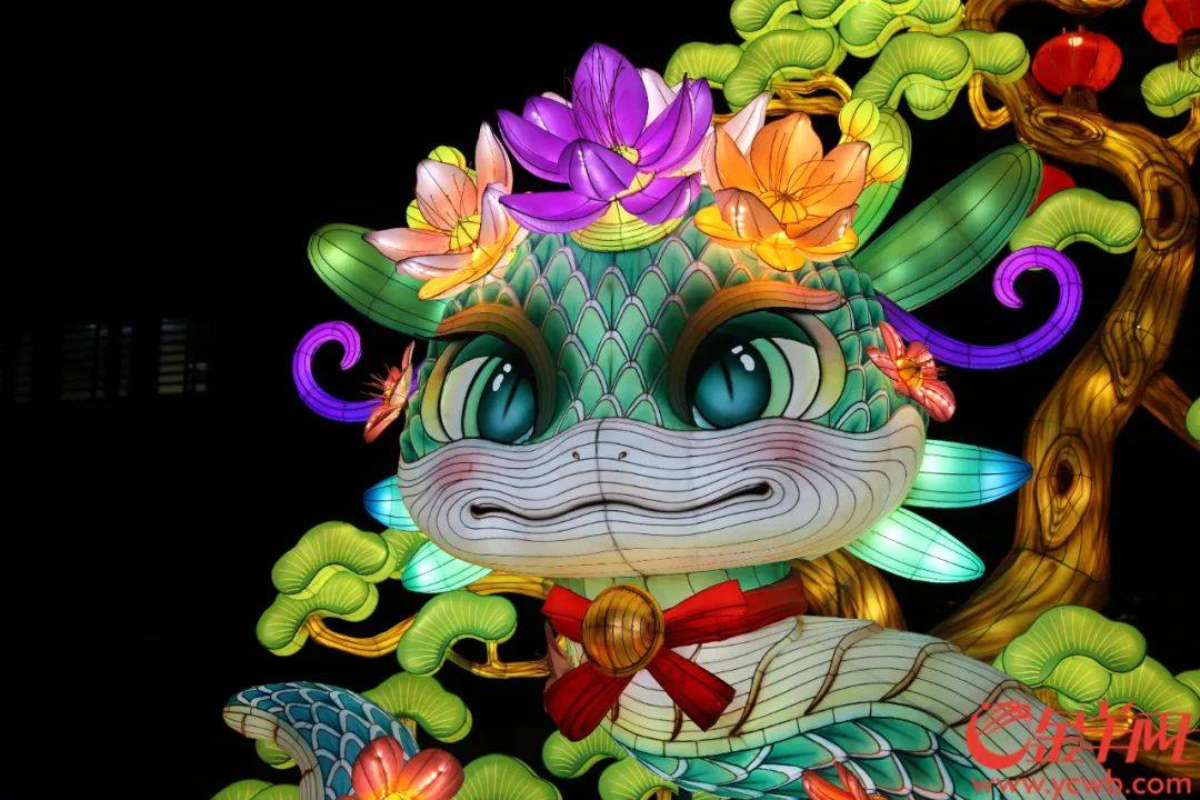 亚盈体育入口倒计时一天超七层楼高凤冠广州新春灯会亮灯抢先探票价公开→(图10)