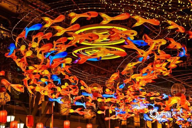 亚盈体育网址花样“灯”场 一组图看各地灯光璀璨喜迎新年(图4)