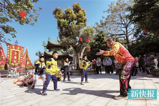 麒麟舞动 万灯璀璨 广州南沙非遗拉满年味(图2)
