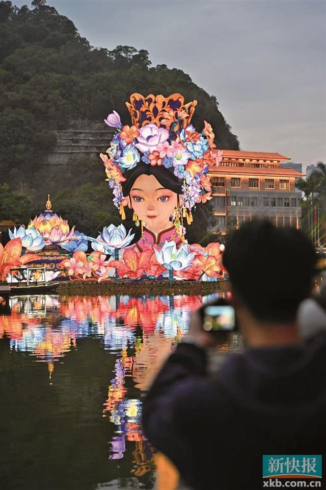 麒麟舞动 万灯璀璨 广州南沙非遗拉满年味(图3)