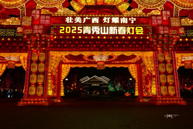 不容错过2025青秀山新春灯会带你领略灯海奇观(图1)
