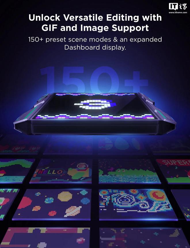 Govee 推出 Gaming Pixel Light 像素灯：两种尺寸可选支持 AI(图3)